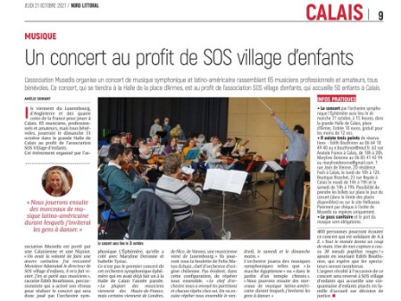 article du journal nord littoral